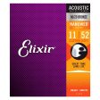 Elixir Nanoweb 80 20 Bronze Acoustic Guitar Strings Fashion