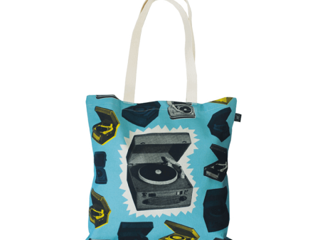 Land of Lost Tote Shopper Bag Records Online Hot Sale