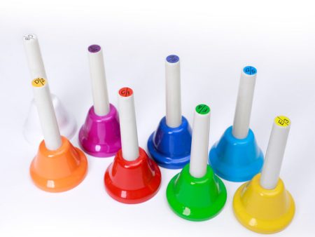 Koda 8 Mini Tone Hand Bell Set C-C Online now