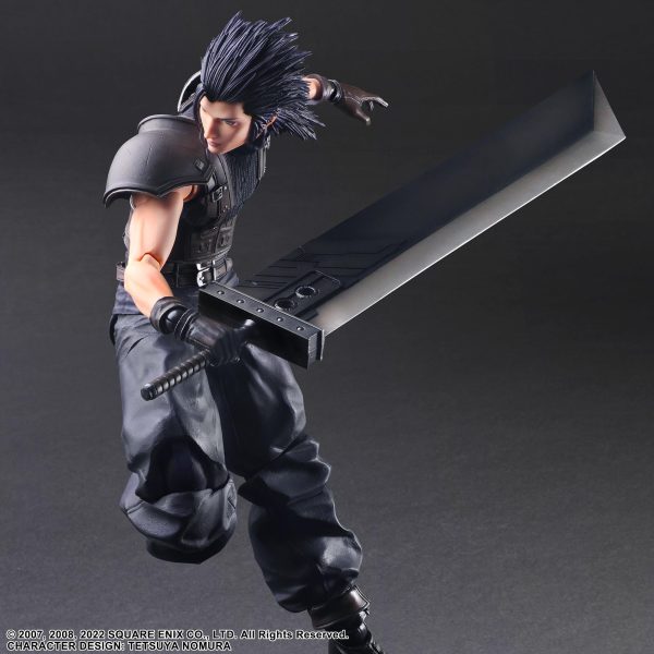 Final Fantasy VII: Crisis Core: Zack Fair Play Arts Kai Hot on Sale