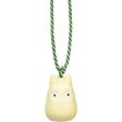 My Neighbour Totoro: White Totoro with Bell Phone Charm For Cheap