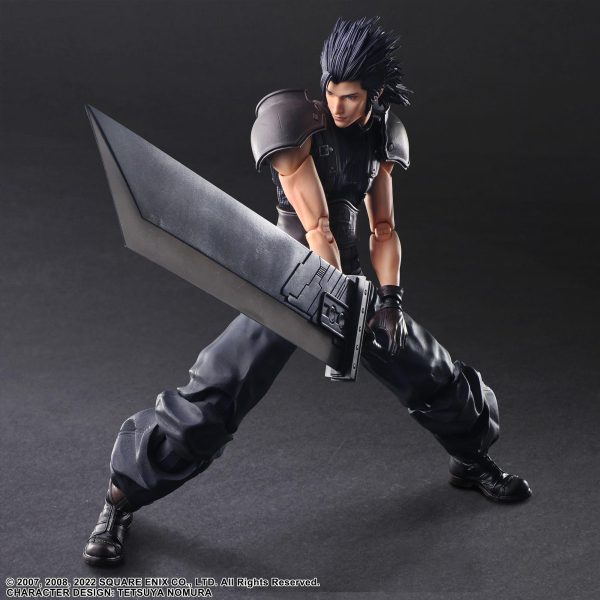 Final Fantasy VII: Crisis Core: Zack Fair Play Arts Kai Hot on Sale