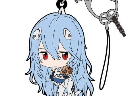 Evangelion: Rei Long Hair Tsumamare Key Chain Sale