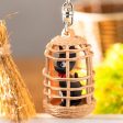 Kiki s Delivery Service: Jiji in Cage Key Chain Fashion