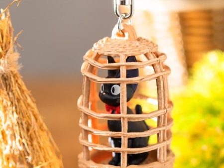 Kiki s Delivery Service: Jiji in Cage Key Chain Fashion