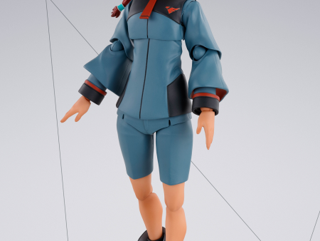 Gundam: The Witch from Mercury: Suletta -Regular Uniform Ver.- and Option Set S.H. Figuarts Fashion