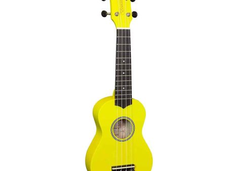 Ukulele: Brunswick Soprano Yellow Online Sale