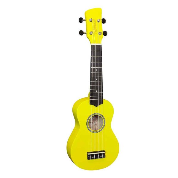 Ukulele: Brunswick Soprano Yellow Online Sale