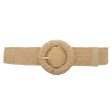 Straw Wrapped Circle Elastic Straw Belt For Cheap