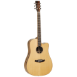 Tanglewood Electrco-Acoustic Guitar Java Series: TWJD CE Dreadnought For Discount