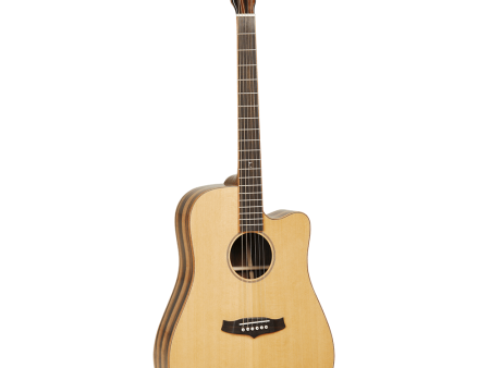 Tanglewood Electrco-Acoustic Guitar Java Series: TWJD CE Dreadnought For Discount