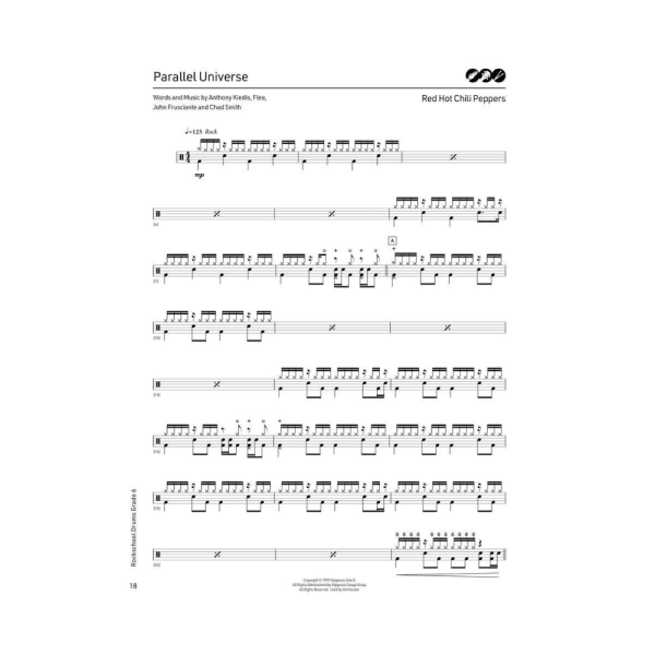 RSL Rockschool Drums - Grade 6 (2024) Exam Book Online Hot Sale