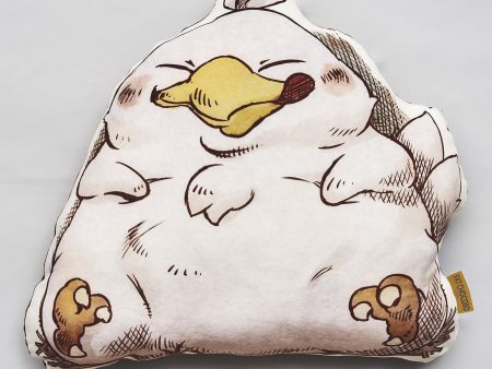 Final Fantasy: Fat Chocobo Fluffy Fluffy Die-Cut Cushion Cheap