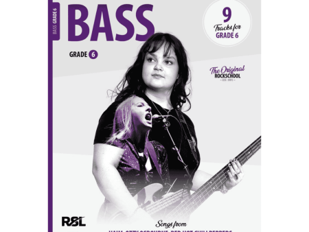 RSL Rockschool Bass Exam Book Grade 6 (2024) Cheap