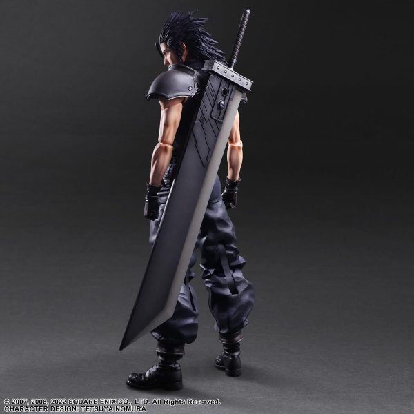 Final Fantasy VII: Crisis Core: Zack Fair Play Arts Kai Hot on Sale