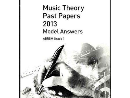 ABRSM Music Theory Past Papers 2013 - Model Answers Grade 1 Online now