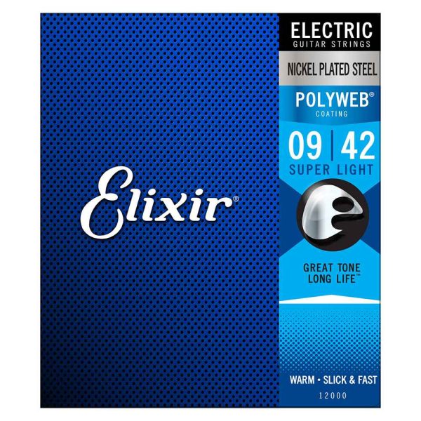 Elixir Strings Polyweb Electric Guitar Online now