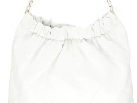 Braided White Bag on Sale