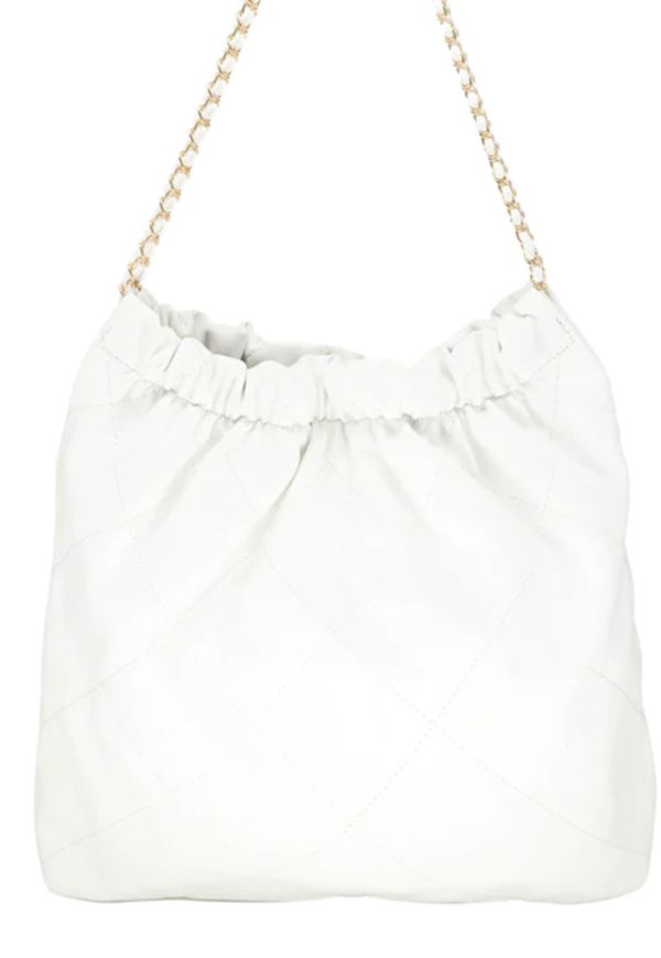 Braided White Bag on Sale