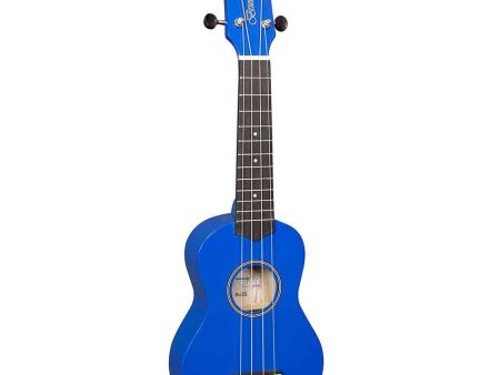 Ukulele: Brunswick Soprano Blue For Cheap