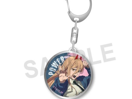 Chainsaw Man: Power Glass Key Chain Sale