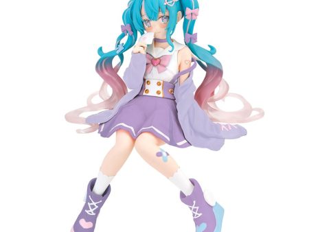 Vocaloid: Miku Love Sailor Purple Ver. Noodle Stopper Prize Figure For Cheap