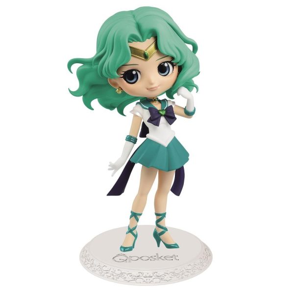 Sailor Moon: Super Sailor Neptune Q Posket (A) Prize Figure on Sale