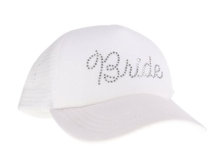 BRIDE Rhinestone C.C Trucker Ball Cap For Discount