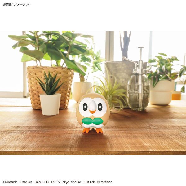 Pokemon: Rowlet Quick!! 10 PokePla Model Supply