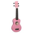 Ukulele: Brunswick Soprano Pink Hot on Sale