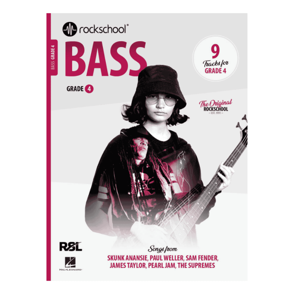 RSL Rockschool Bass Exam Book Grade 4 (2024) Online Hot Sale