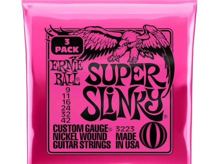 Ernie Ball Slinky 3 Pack | Nickel Wound Online Hot Sale