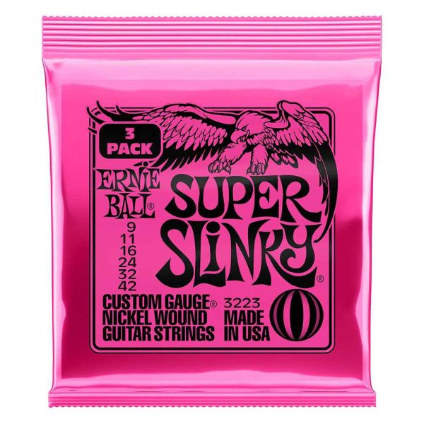 Ernie Ball Slinky 3 Pack | Nickel Wound Online Hot Sale