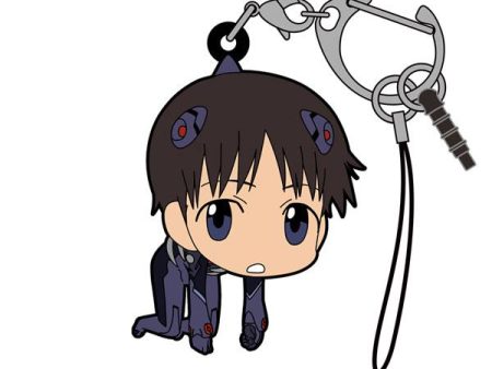 Evangelion: Shinji Eva-13 Plugsuit Tsumamare Key Chain For Discount