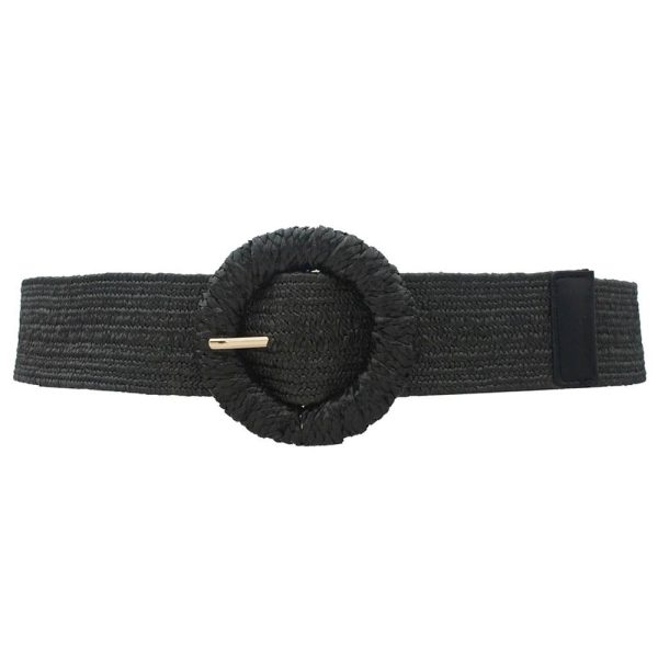 Straw Wrapped Circle Elastic Straw Belt For Cheap