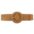 Straw Wrapped Circle Elastic Straw Belt For Cheap