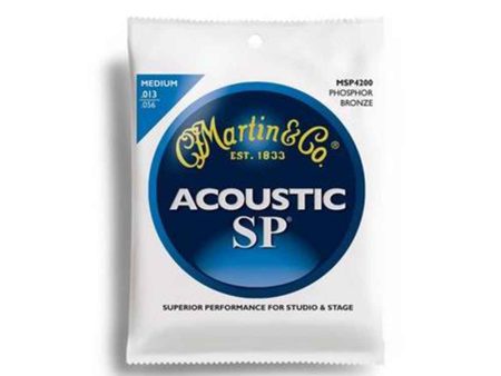 Martin Acoustic Guitar Strings: MSP4200 Online Sale