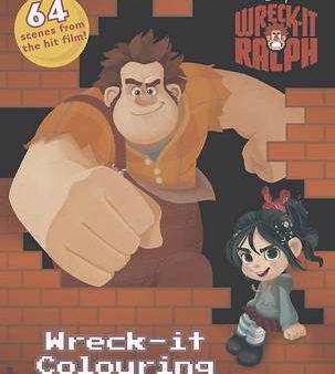 Disney Wreck-it Ralph Wreck-it Colouring [2013] paperback Online now